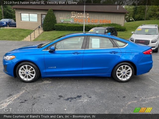 2019 Ford Fusion Hybrid SE in Velocity Blue