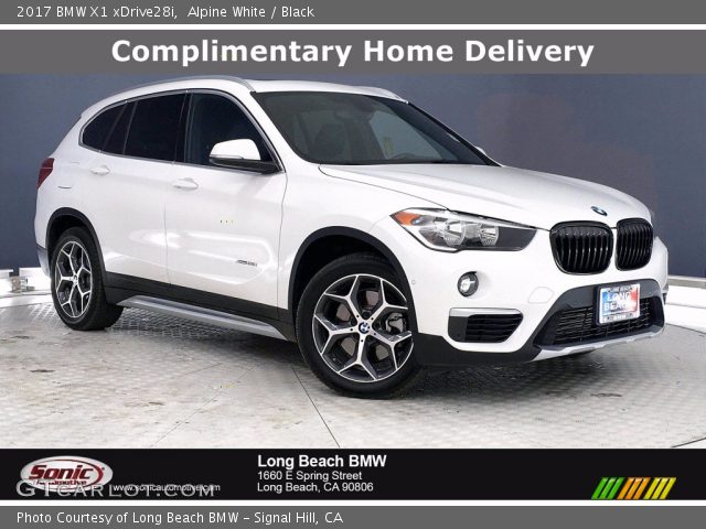 2017 BMW X1 xDrive28i in Alpine White