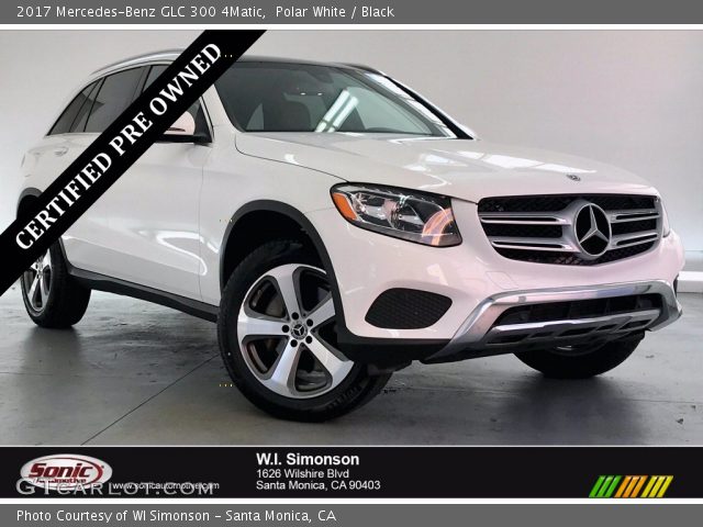 2017 Mercedes-Benz GLC 300 4Matic in Polar White