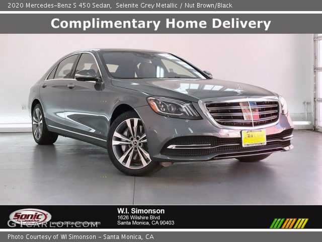 2020 Mercedes-Benz S 450 Sedan in Selenite Grey Metallic