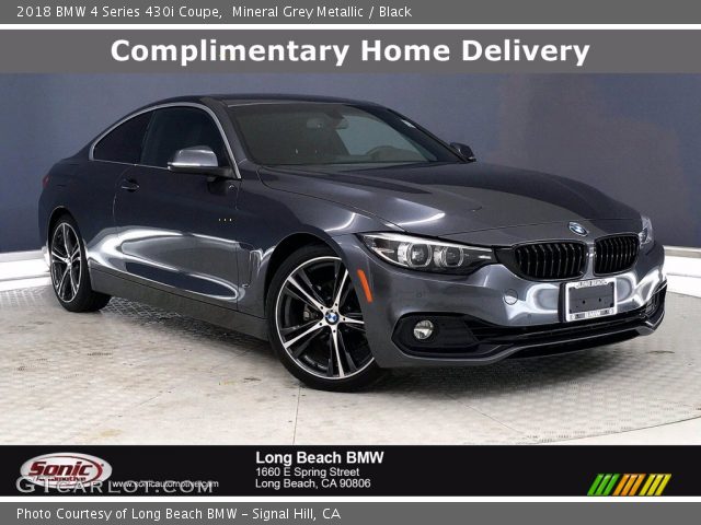 2018 BMW 4 Series 430i Coupe in Mineral Grey Metallic