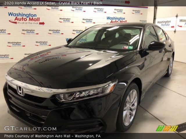 2020 Honda Accord LX Sedan in Crystal Black Pearl