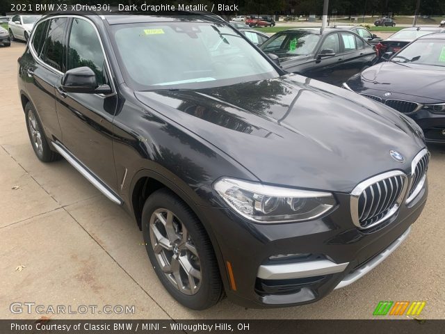 2021 BMW X3 xDrive30i in Dark Graphite Metallic
