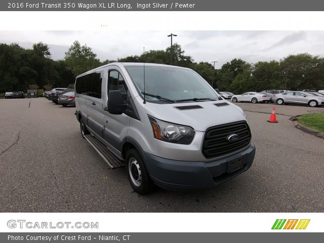 2016 Ford Transit 350 Wagon XL LR Long in Ingot Silver