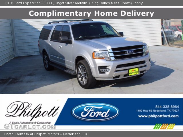 2016 Ford Expedition EL XLT in Ingot Silver Metallic