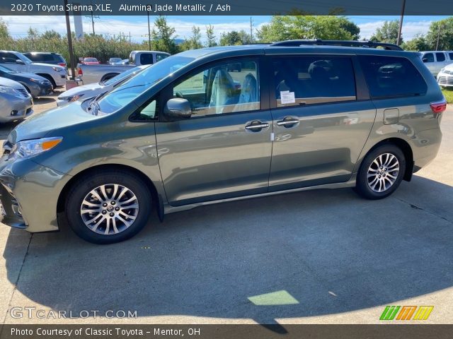 2020 Toyota Sienna XLE in Alumina Jade Metallic