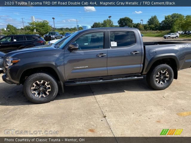 2020 Toyota Tacoma TRD Off Road Double Cab 4x4 in Magnetic Gray Metallic