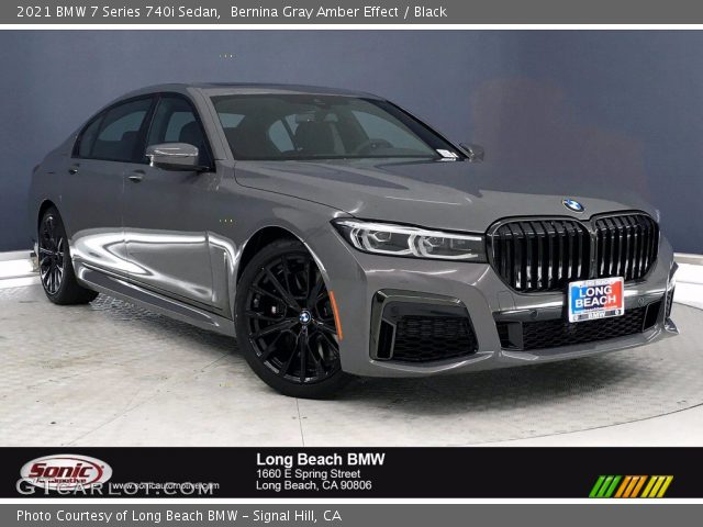 2021 BMW 7 Series 740i Sedan in Bernina Gray Amber Effect