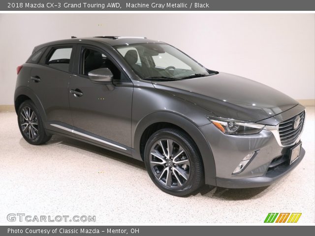 2018 Mazda CX-3 Grand Touring AWD in Machine Gray Metallic