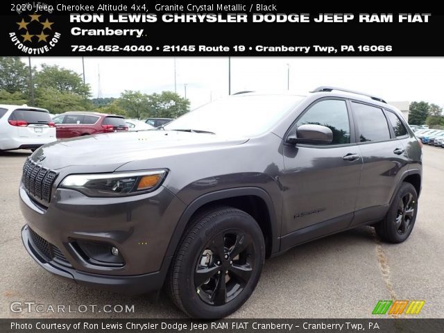 2020 Jeep Cherokee Altitude 4x4 in Granite Crystal Metallic