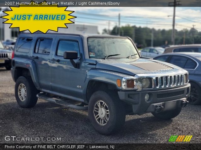 2007 Hummer H3  in Slate Blue Metallic