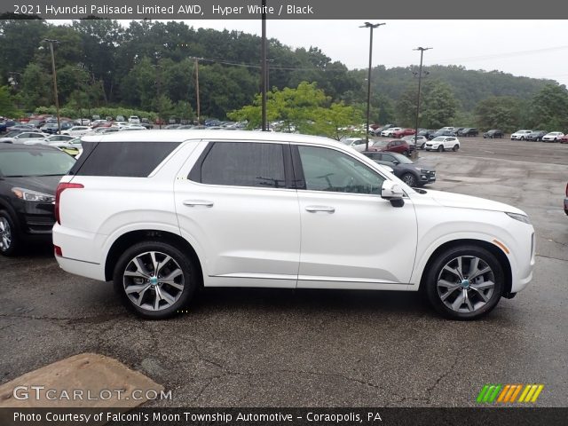 2021 Hyundai Palisade Limited AWD in Hyper White
