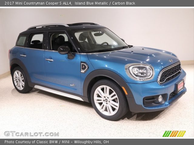2017 Mini Countryman Cooper S ALL4 in Island Blue Metallic
