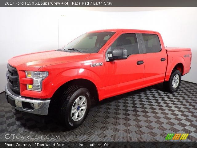 2017 Ford F150 XL SuperCrew 4x4 in Race Red