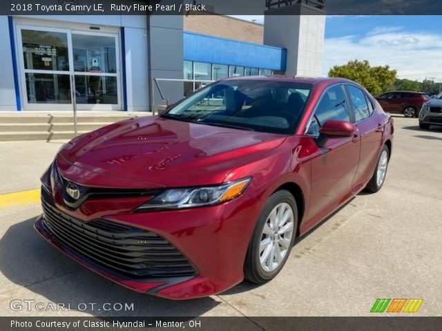 2018 Toyota Camry LE in Ruby Flare Pearl