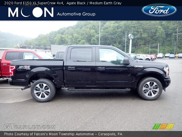 2020 Ford F150 XL SuperCrew 4x4 in Agate Black