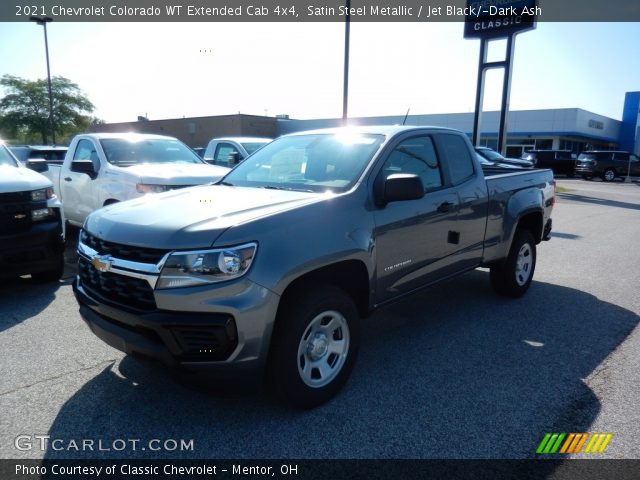 2021 Chevrolet Colorado WT Extended Cab 4x4 in Satin Steel Metallic