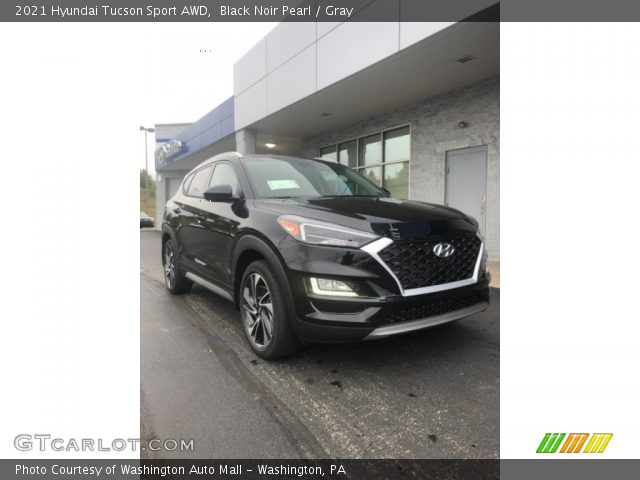 2021 Hyundai Tucson Sport AWD in Black Noir Pearl