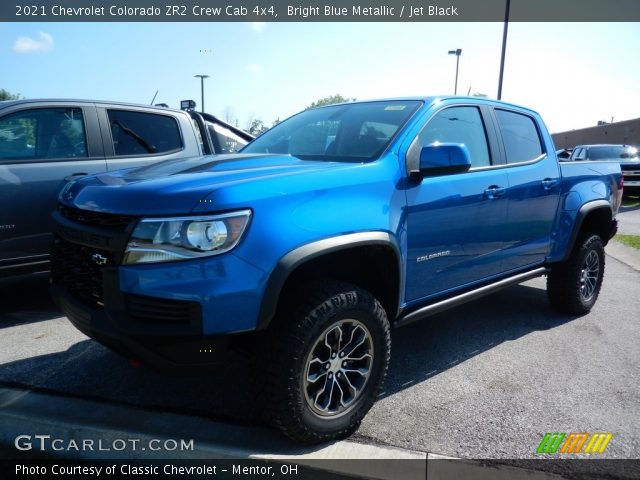 2021 Chevrolet Colorado ZR2 Crew Cab 4x4 in Bright Blue Metallic