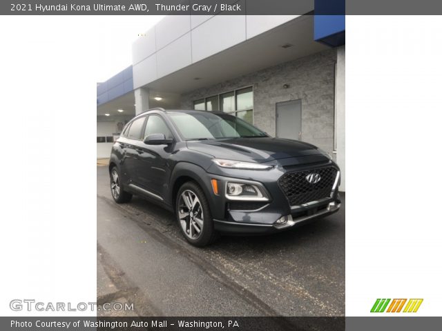 2021 Hyundai Kona Ultimate AWD in Thunder Gray