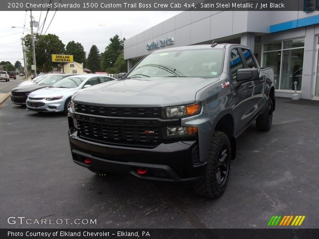 2020 Chevrolet Silverado 1500 Custom Trail Boss Crew Cab 4x4 in Satin Steel Metallic
