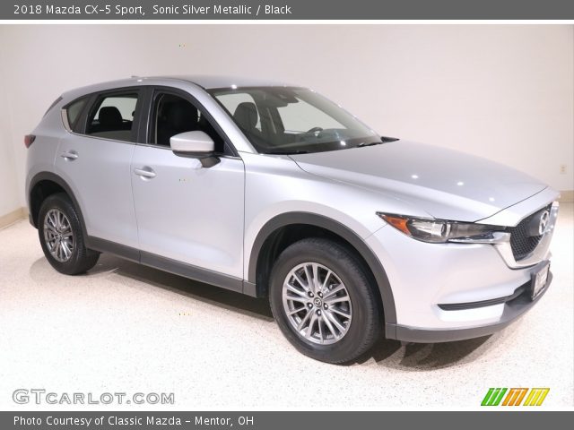 2018 Mazda CX-5 Sport in Sonic Silver Metallic