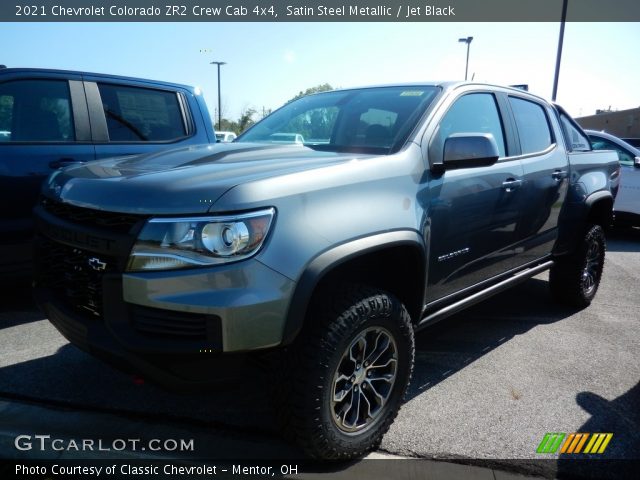 2021 Chevrolet Colorado ZR2 Crew Cab 4x4 in Satin Steel Metallic