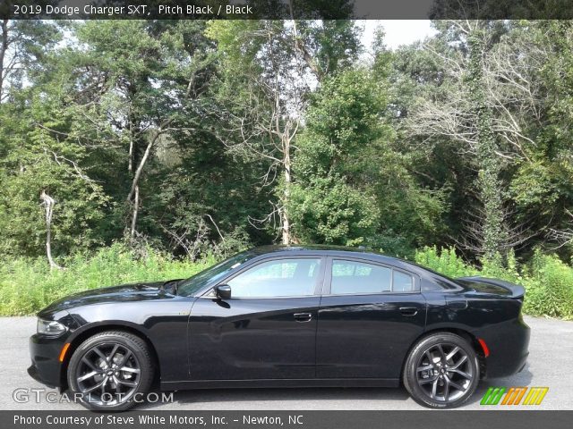2019 Dodge Charger SXT in Pitch Black