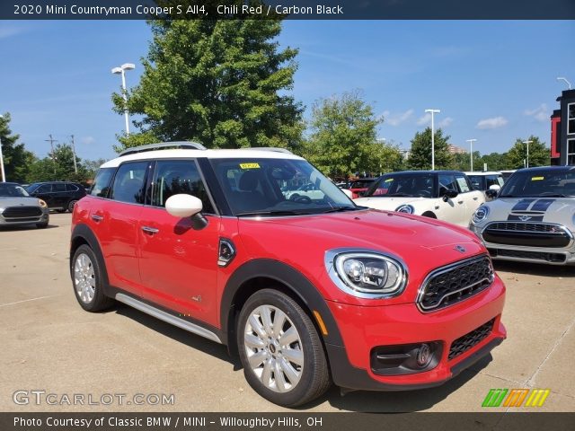 2020 Mini Countryman Cooper S All4 in Chili Red