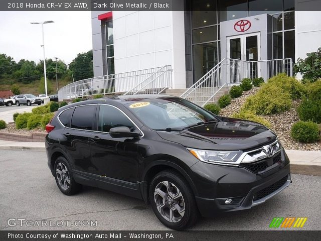 2018 Honda CR-V EX AWD in Dark Olive Metallic