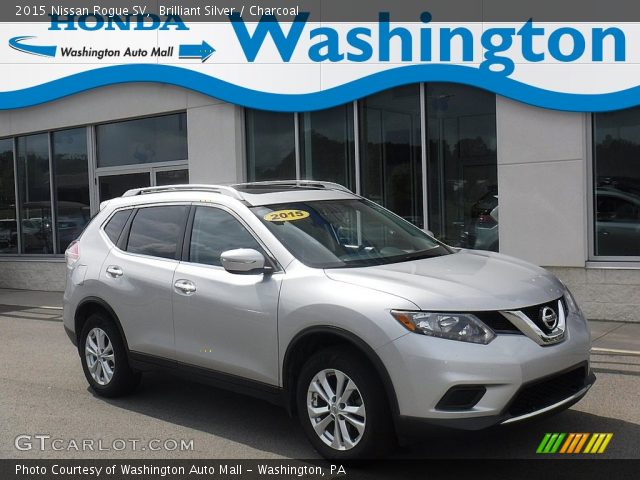 2015 Nissan Rogue SV in Brilliant Silver
