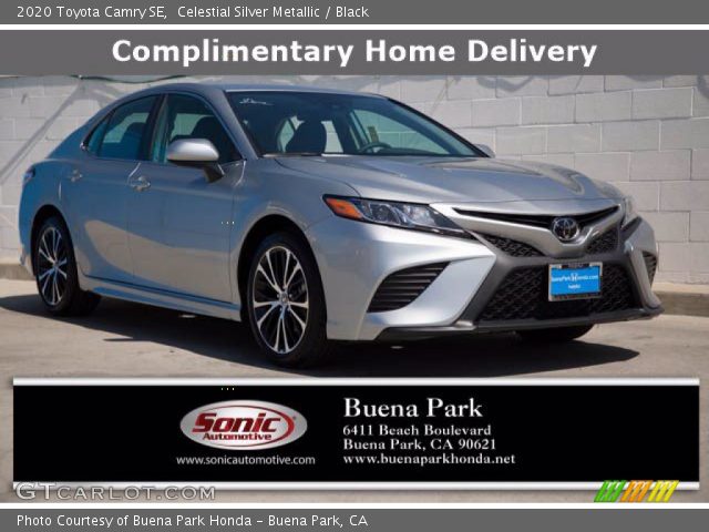 2020 Toyota Camry SE in Celestial Silver Metallic