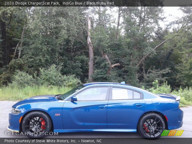 2020 Dodge Charger Scat Pack in IndiGo Blue