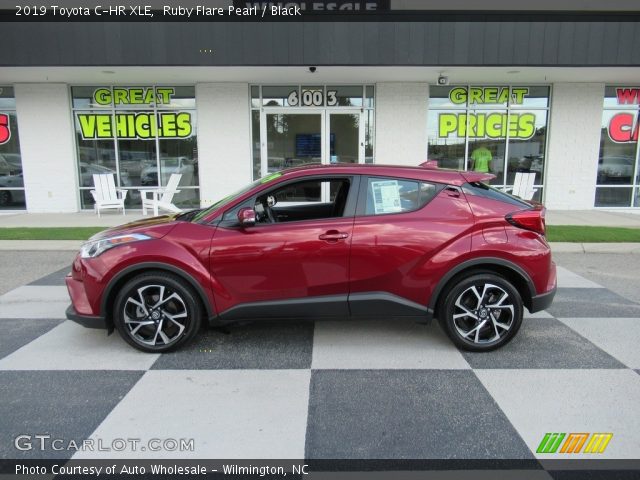 2019 Toyota C-HR XLE in Ruby Flare Pearl