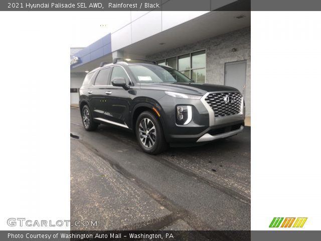 2021 Hyundai Palisade SEL AWD in Rainforest