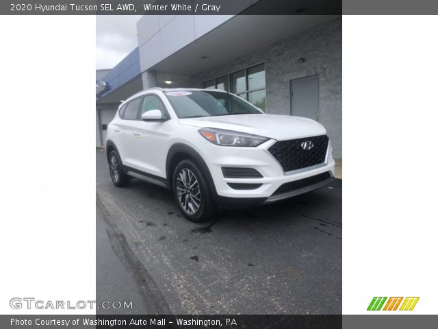 2020 Hyundai Tucson SEL AWD in Winter White