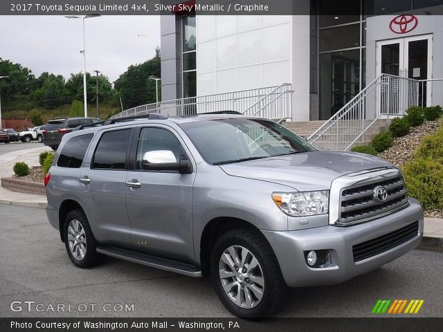 2017 Toyota Sequoia Limited 4x4 in Silver Sky Metallic