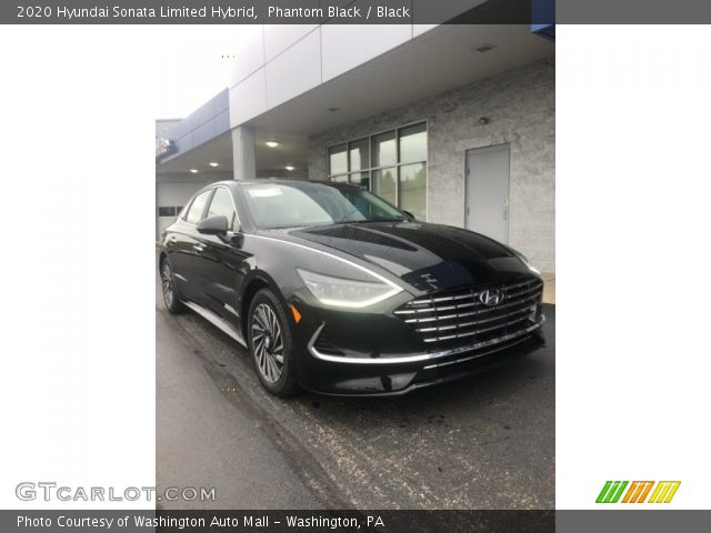 2020 Hyundai Sonata Limited Hybrid in Phantom Black