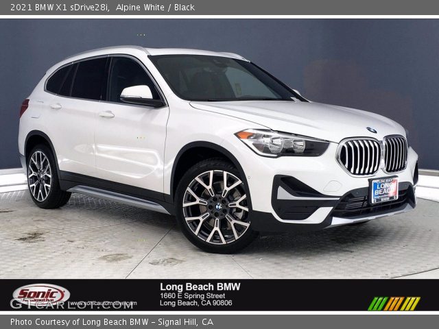 2021 BMW X1 sDrive28i in Alpine White