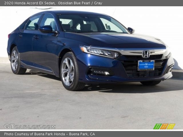 2020 Honda Accord EX Sedan in Obsidian Blue Pearl