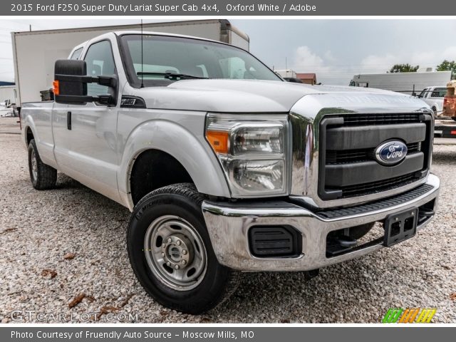 2015 Ford F250 Super Duty Lariat Super Cab 4x4 in Oxford White