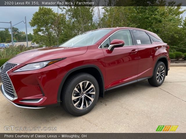 2020 Lexus RX 350 in Matador Red Mica