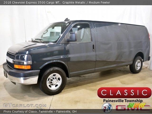 2018 Chevrolet Express 3500 Cargo WT in Graphite Metallic