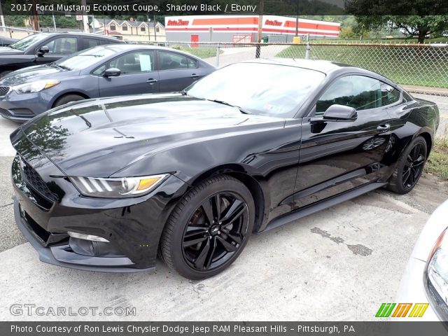 2017 Ford Mustang Ecoboost Coupe in Shadow Black