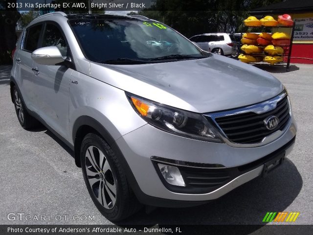 2013 Kia Sportage EX AWD in Bright Silver