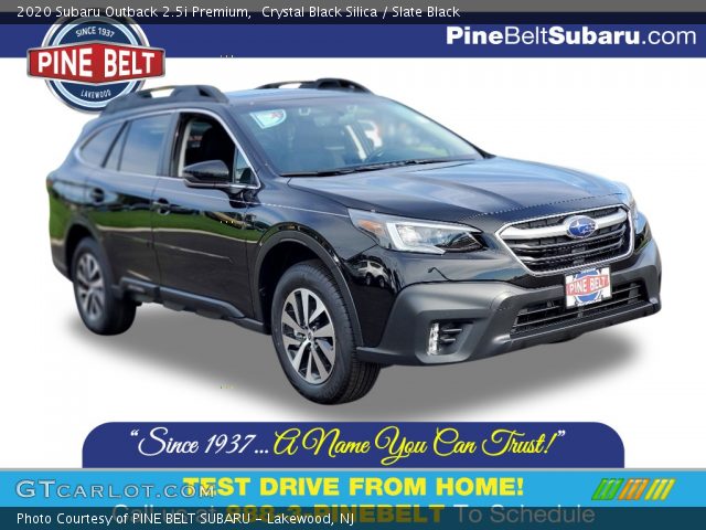 2020 Subaru Outback 2.5i Premium in Crystal Black Silica