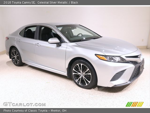 2018 Toyota Camry SE in Celestial Silver Metallic