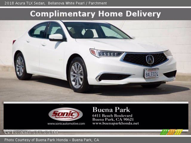 2018 Acura TLX Sedan in Bellanova White Pearl