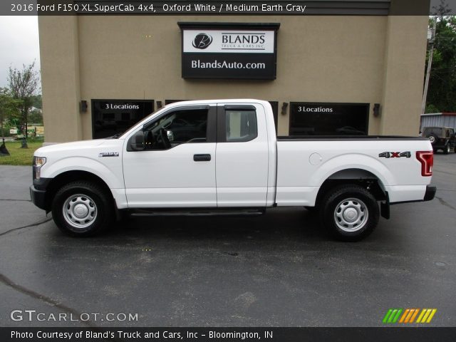 2016 Ford F150 XL SuperCab 4x4 in Oxford White