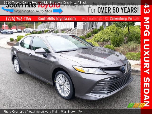 2020 Toyota Camry Hybrid XLE in Predawn Gray Mica